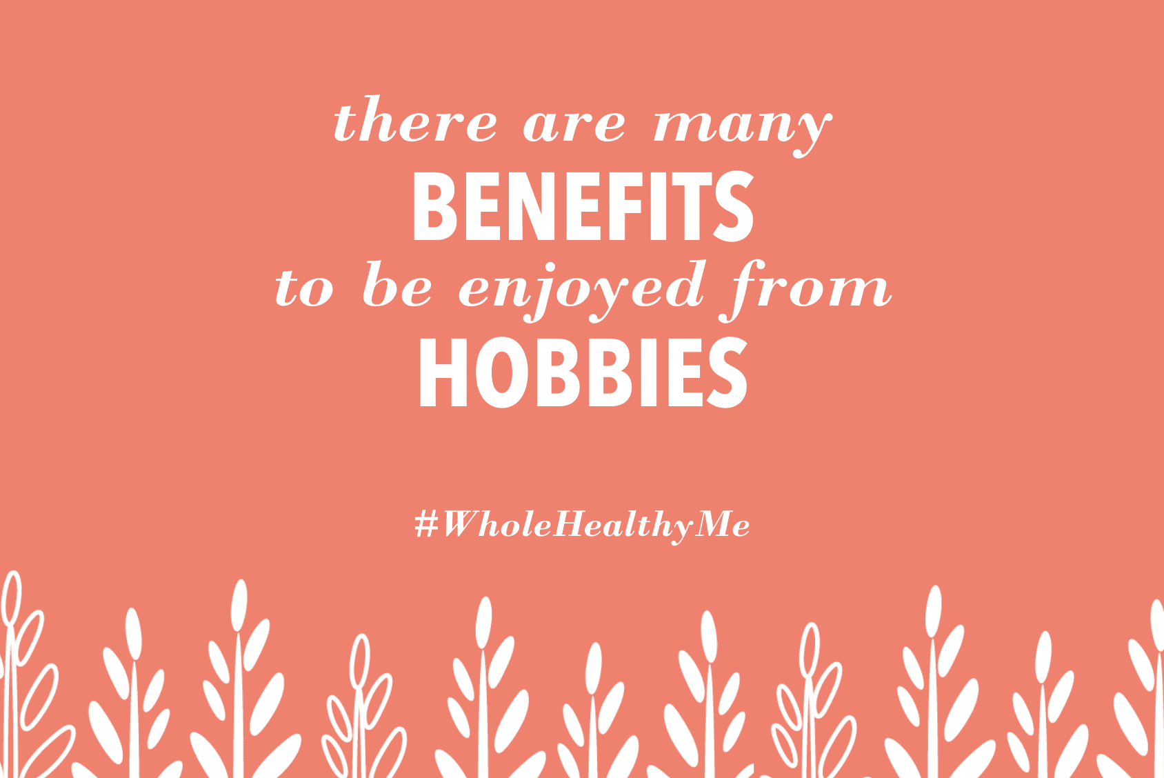 There are many benefits to be enjoyed from hobbies | The Harvest Table