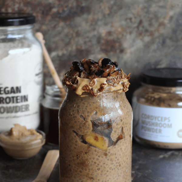 Caramelised Apple And Salted Caramel Chia Pudding | The Harvest Table