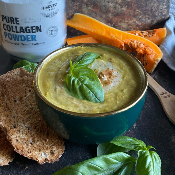 Spicy basil & Butternut soup | The Harvest Table
